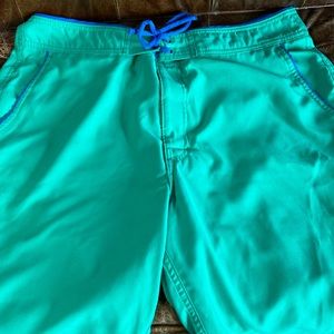 Bonobos Green Swim Trunks, 9” Inseam, Men’s 38